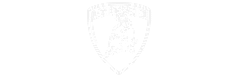 Logo Lamborghini : Écusson noir et blanc, Taureau Logo Lamborghini noir et blanc : un bouclier en forme d'écusson avec un taureau rampant au centre et le nom de la marque en haut.